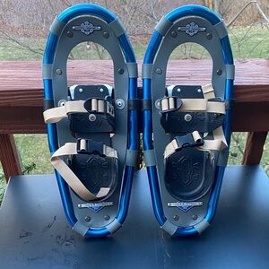 Blue and Gray Kids Snowshoes
